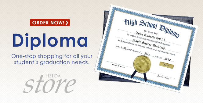 Enjoy one-stop shopping for all your student's 2013 graduation needs at the HSLDA Store. Order today!