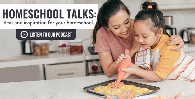 Join HSLDA's Homeschool Talks Podcast for ideas and inspiration for your homeschool. Listen now >>