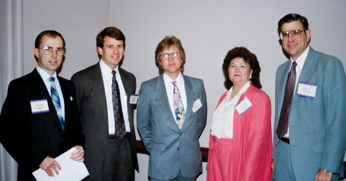 Mike Smith, Mike Farris, Roy hanson, DC 1991