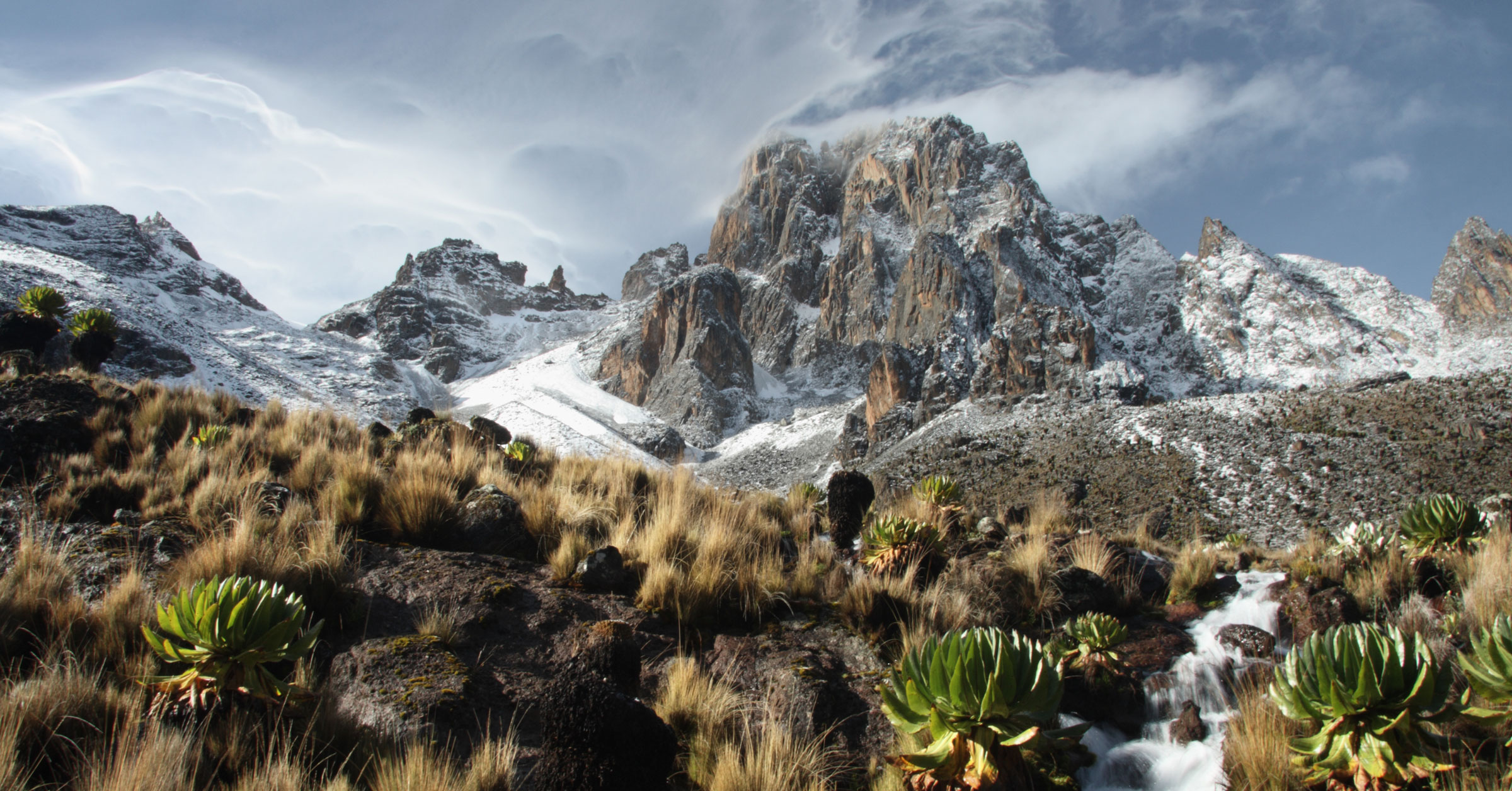 Scaling Mount Kenya a Lesson in Geology, Ecology